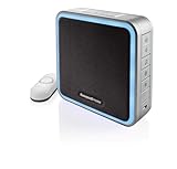 Honeywell Home RDWL917AX2000/E Doorbell Portable Wireless Doorbell & Push Button-9 Series, Blue,Grey