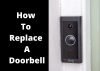 How to Replace a Doorbell