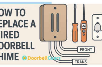 replace a wired doorbell chime