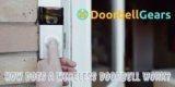 How does a wireless doorbell work