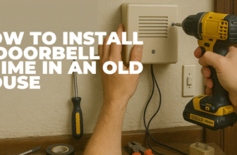 How to Install a Doorbell Chime in an Old House (Beginner-Friendly Guide)