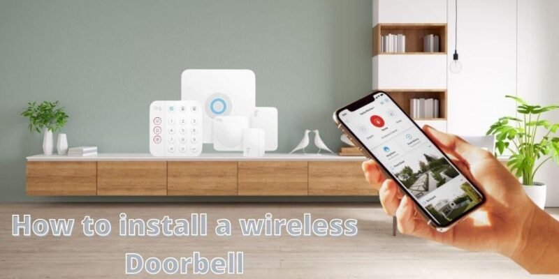 Step by Step guide on installing a wireless doorbell