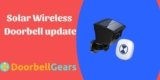 Solar Wireless Doorbell update 2025